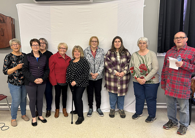 Meeting with seniors in Saint Lunaire Griquet
