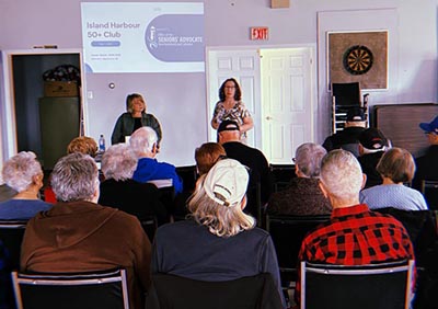Meeting with the seniors in Heart's Delight-Islington (May 1)