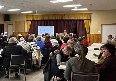 Meeting with the seniors in Milltown (May 22)