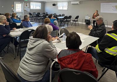 Meeting with the seniors in St. Mary's (May 14)